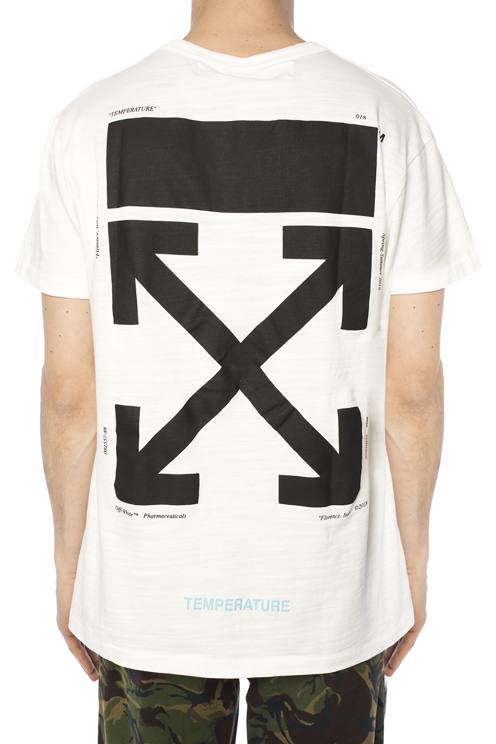 Black Logo T-shirt Off-White - Vitkac GB