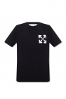 Y's Aran-knit midi T-shirt dress Black