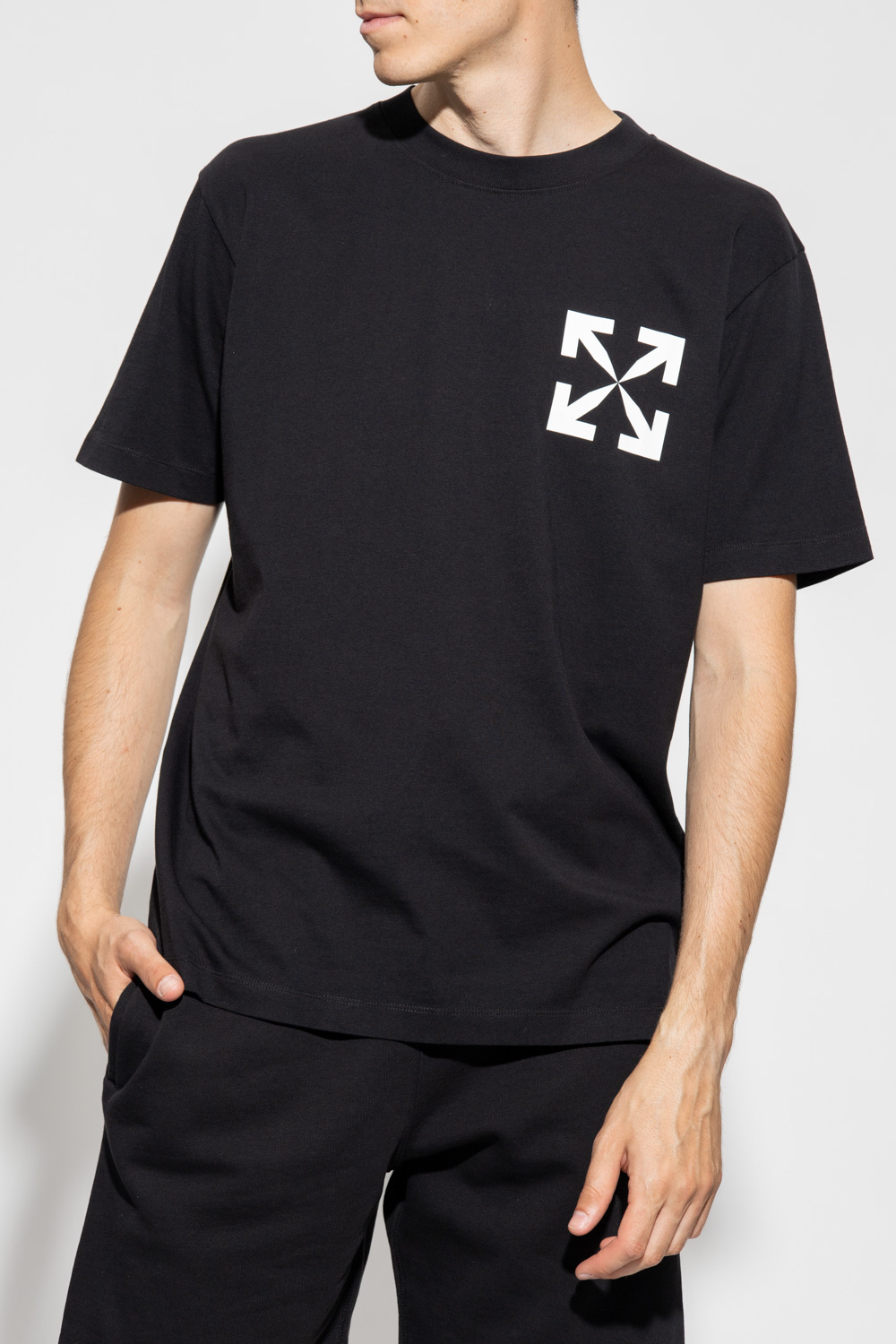 Off-Crew T-shirt with logo