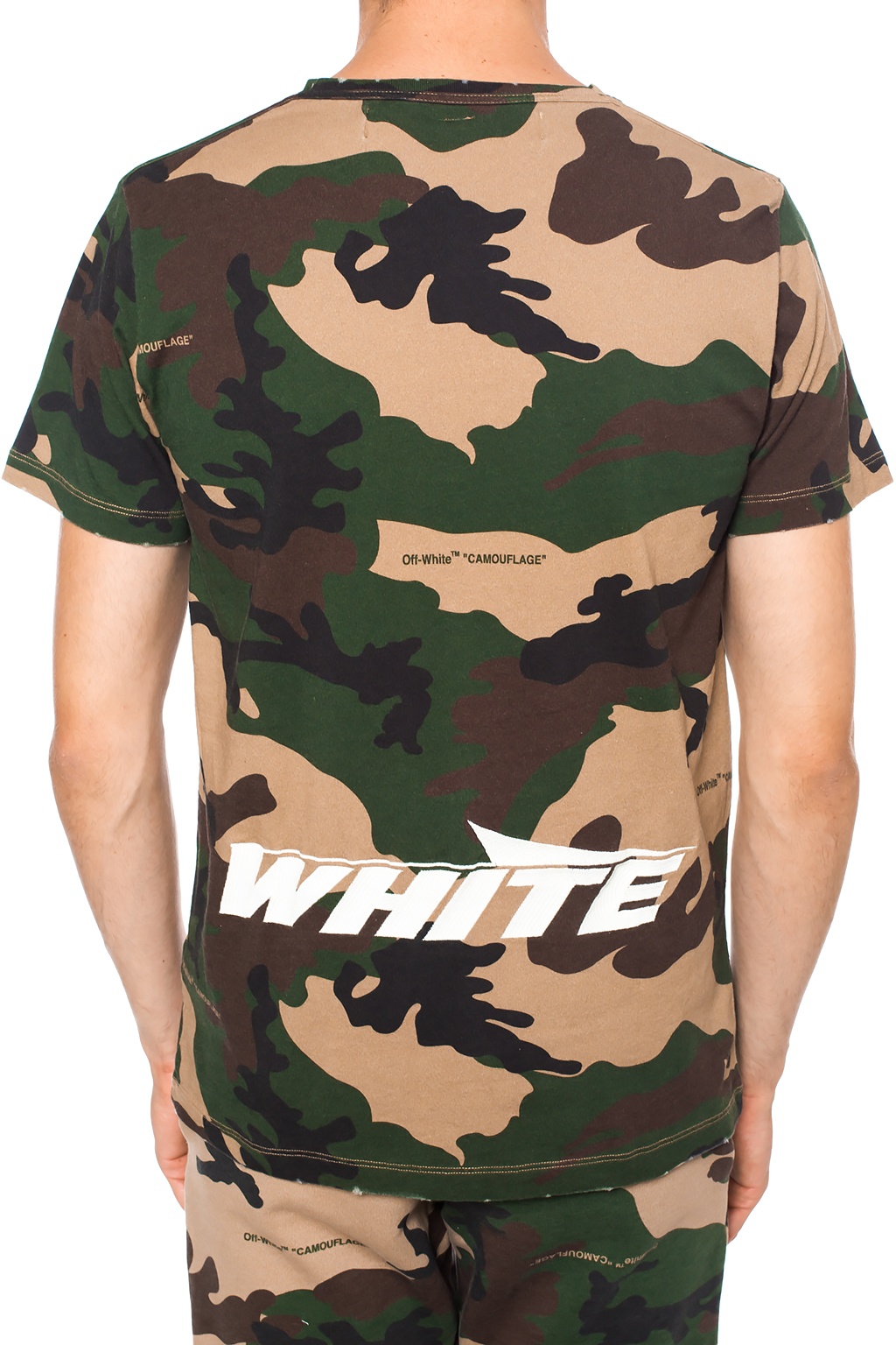 off white camo tshirt