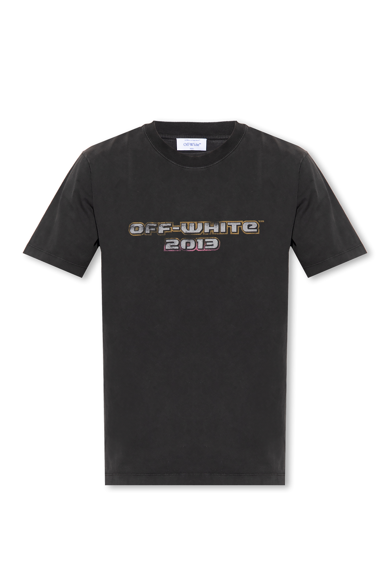 Off-White T-shirt with vintage effect | Men's Clothing | Vitkac
