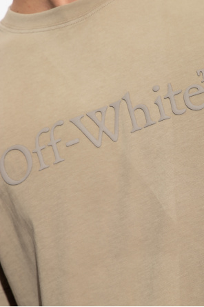 Off-White lourdes graphic print denim jacket item