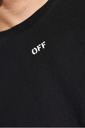 Off-White T-Shirt mit Logo