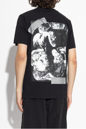 Off-White T-Shirt mit Logo