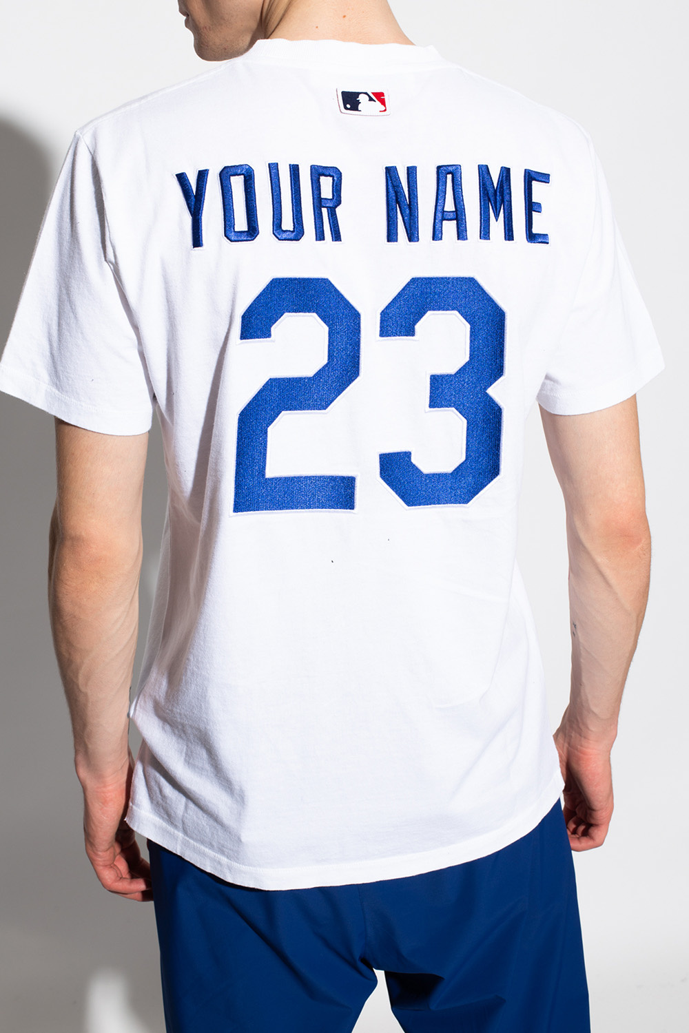 MLB LA Dodgers S/S Tee Off-White Tops T-Shirts White