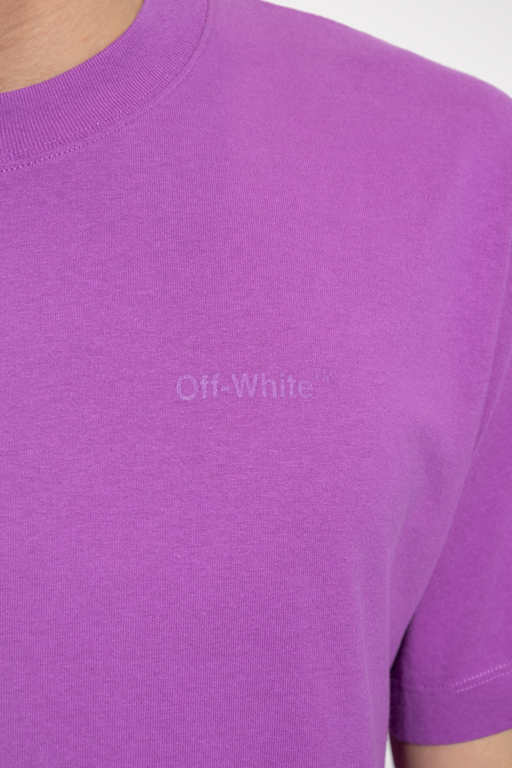 Off-White lauren ralph lauren floral cotton blend sweater