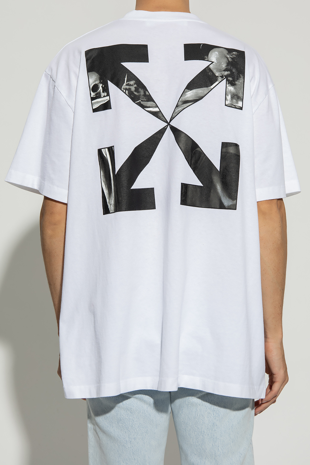 Off-White T-shirt with logo