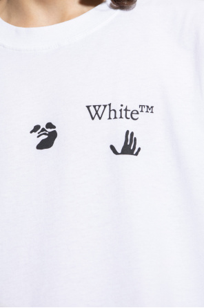 Off-White T-shirt with logo