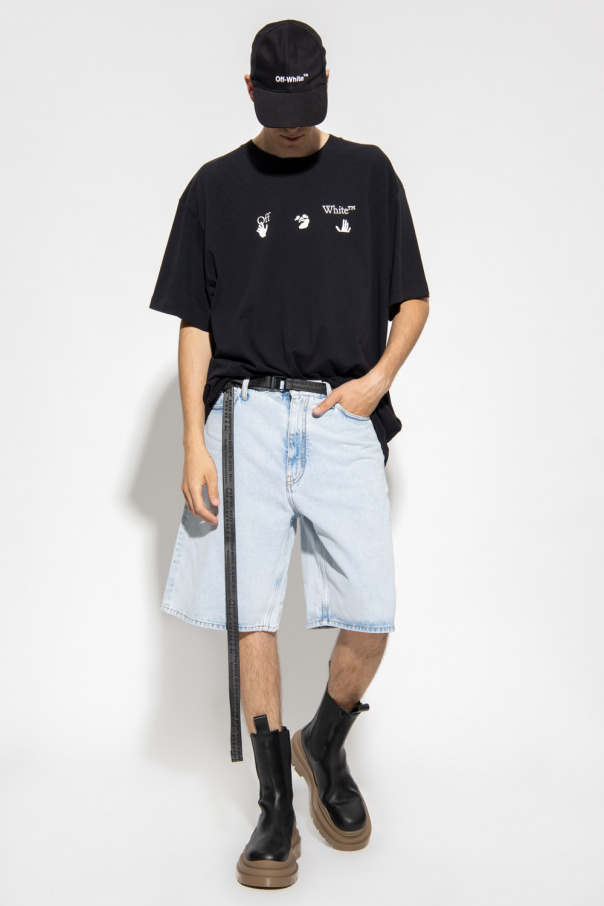 Off-White Nike Swim T-shirt à Manches Courtes Heather