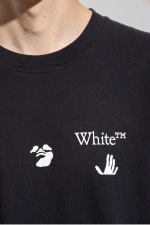 Off-White HUF Alas Sort langærmet T-shirt
