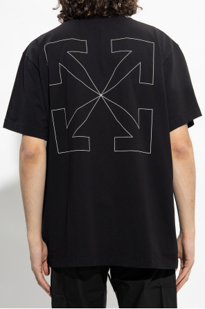 Off-White T-shirt with logo