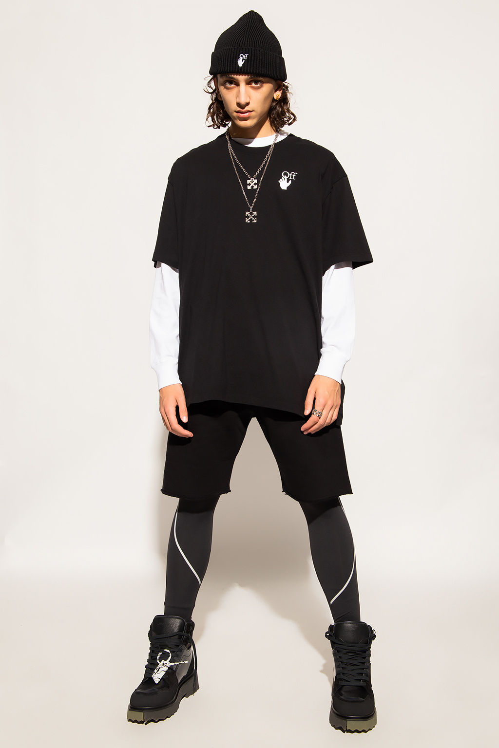 Off-White T-shirt with logo