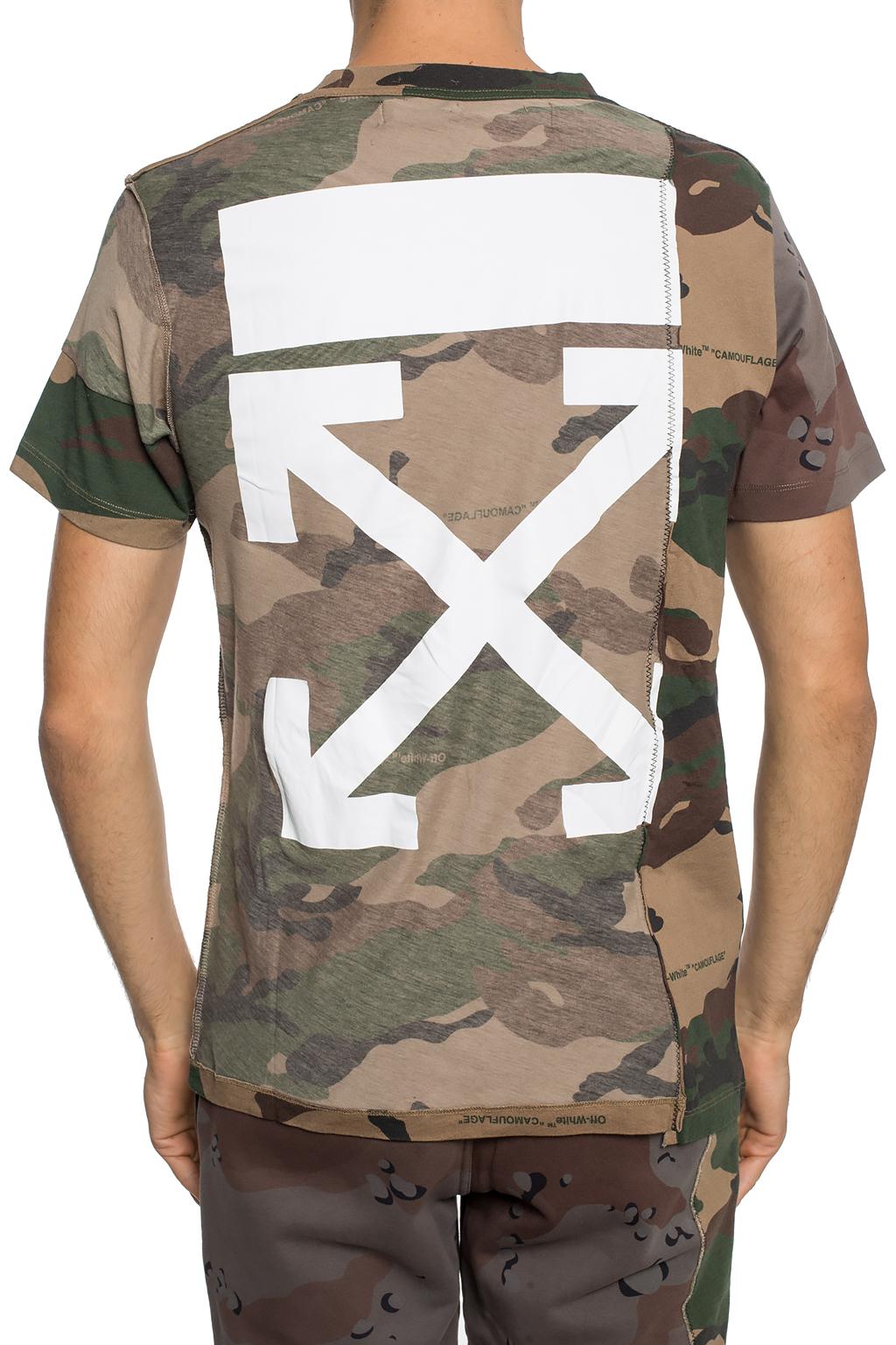 Green Camo T-shirt Off-White - Vitkac Canada