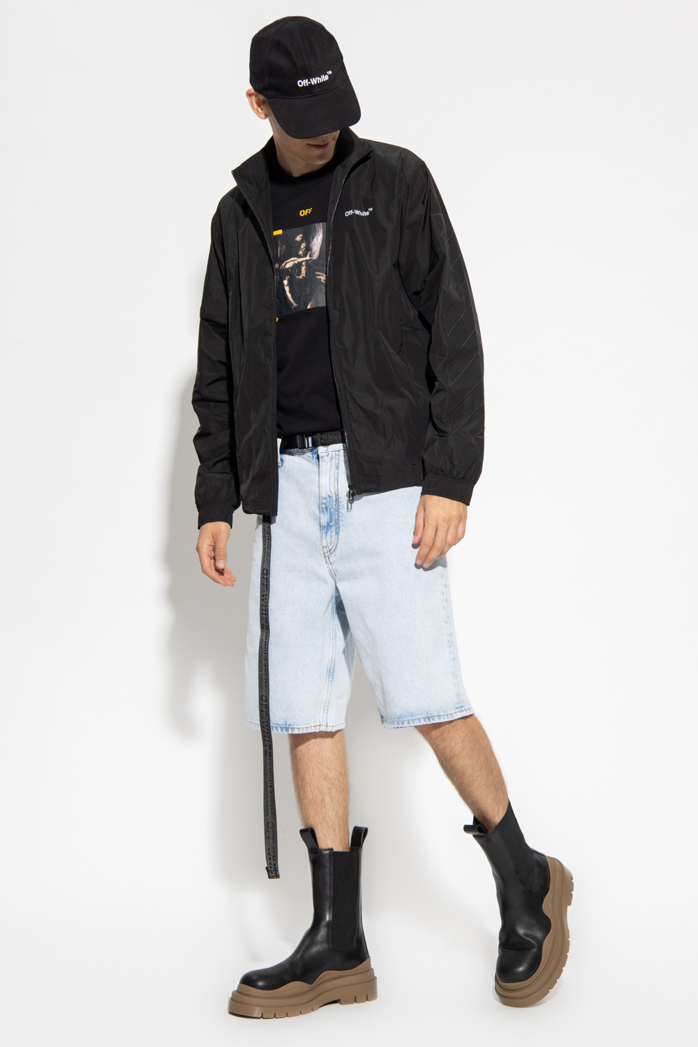 Panelled Crop Windbreaker