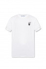 Off-White T-shirt Duurzaam with logo