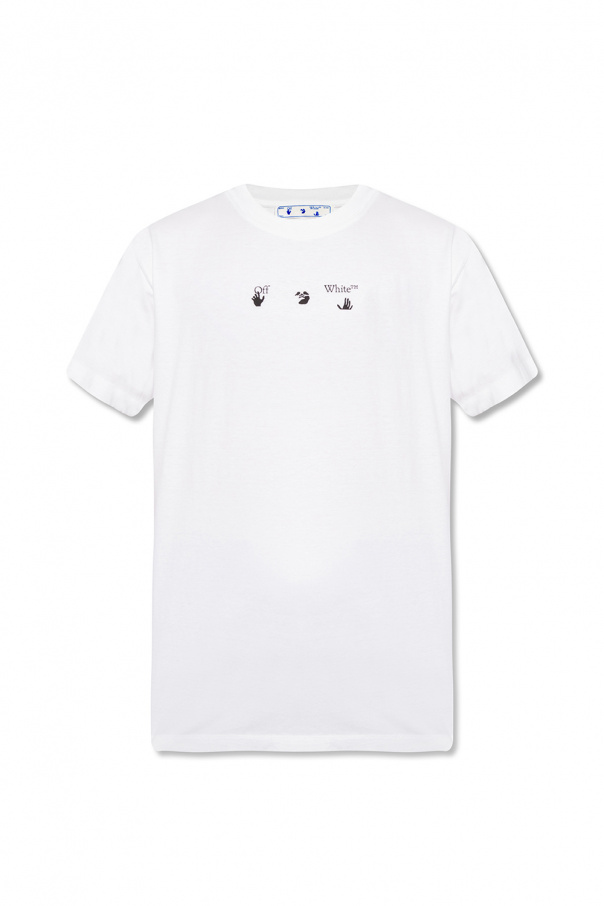 Off-White T-shirt with logo