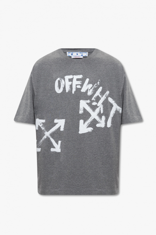 Off-White collared short-sleeved T-shirt