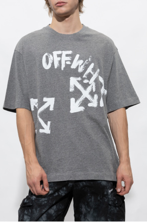 Off-White collared short-sleeved T-shirt