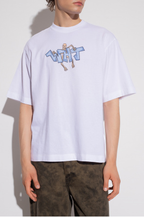 Off-White Embroidered T-shirt