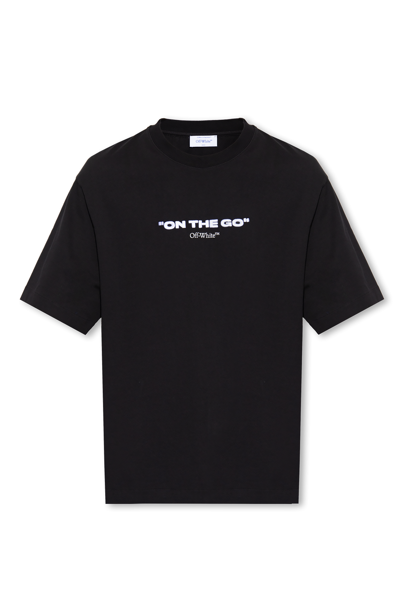 Black T-shirt with logo Off-White - Vitkac GB