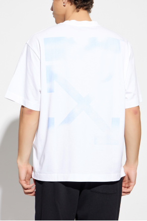 Off-White T-Shirt mit Logo