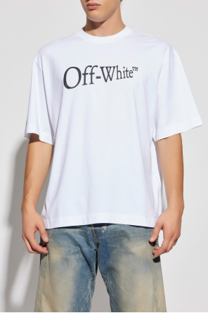 Off-White T-Shirt mit Logo