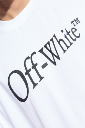 Off-White T-Shirt mit Logo