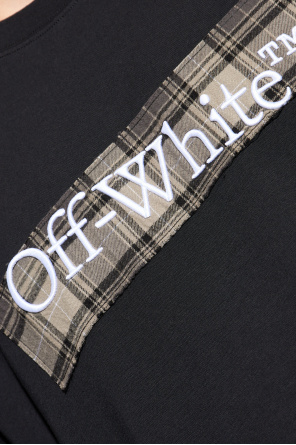 Off-White T-Shirt mit Logo