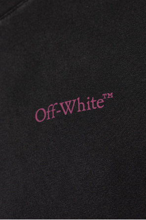 Off-White T-shirt z nadrukiem