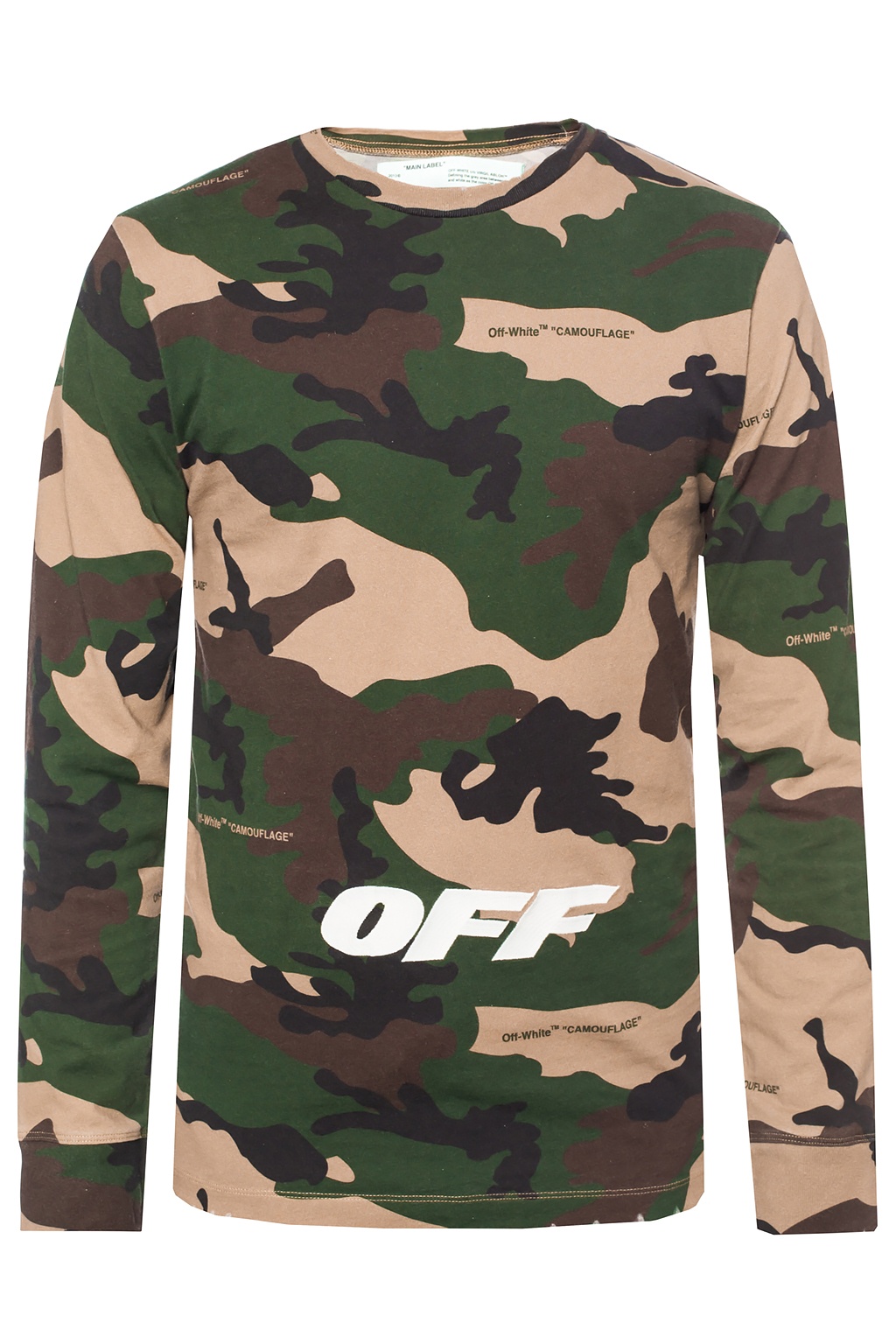 Green Camo T-shirt Off-White - Vitkac Canada