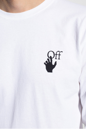 Off-White T-shirt with long sleeves