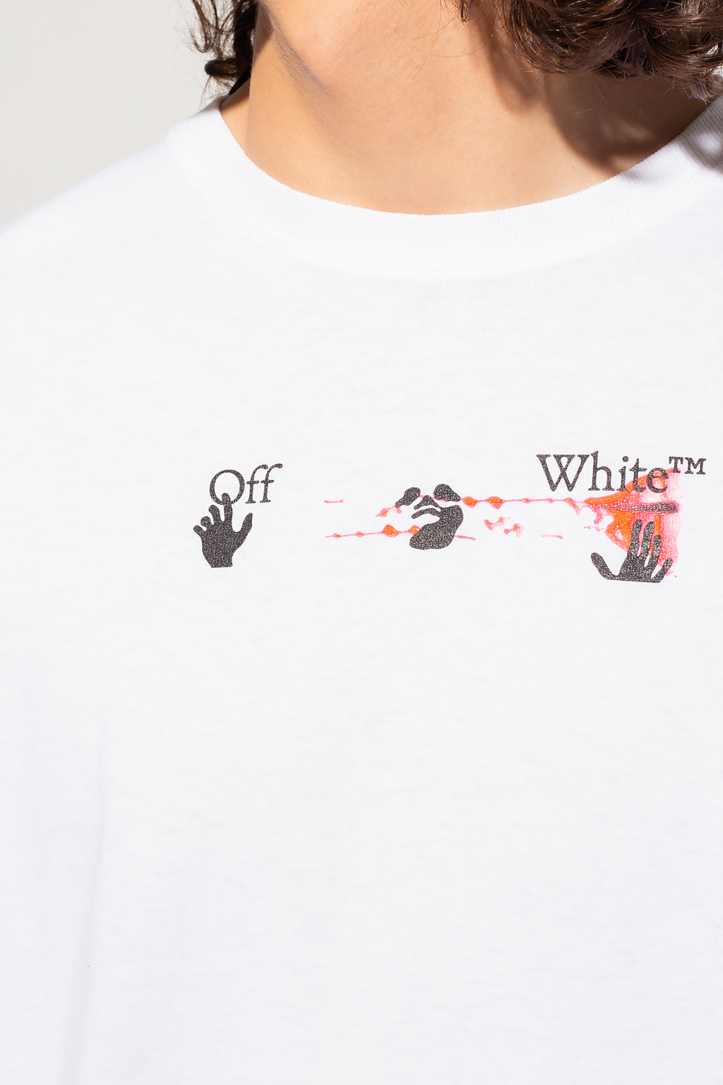 Off-White Long-sleeved T-shirt