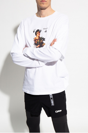 Off-White Double-layered T-shirt with logo