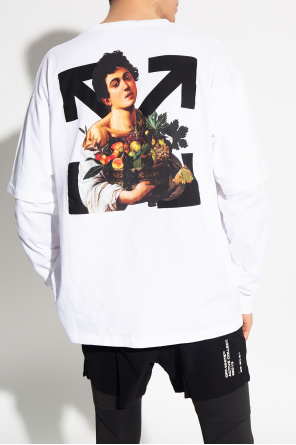 Off-White Double-layered T-shirt with logo