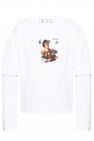 Off-White Double-layered T-shirt Isabel with logo