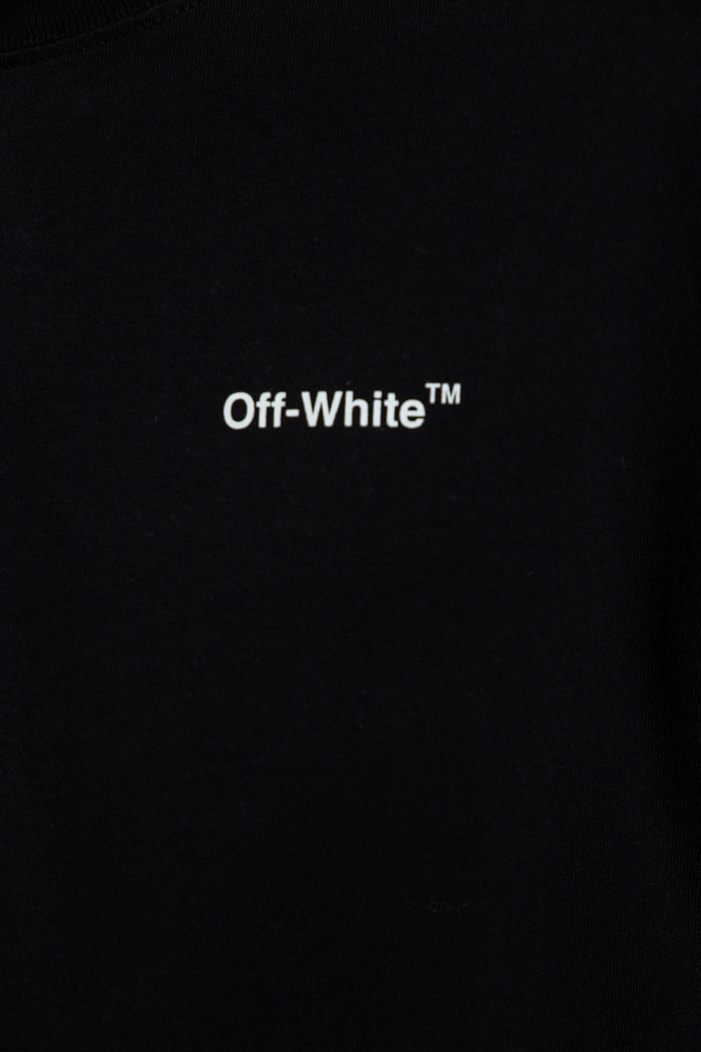 Off-White Sweatshirt Femme Identity Logo French Terry