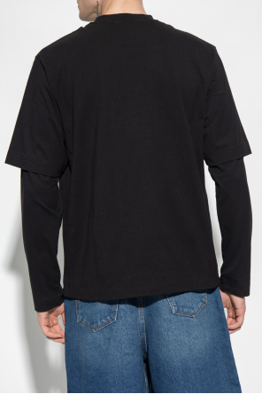 Off-White Two-layer T-shirt with logo