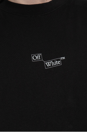 Off-White Dwuwarstwowy t-shirt z logo