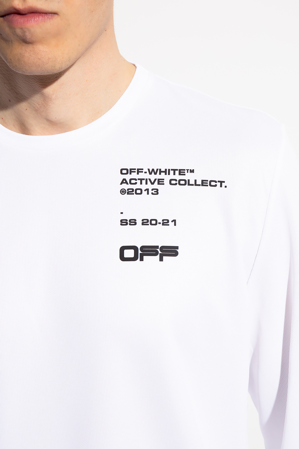 Off-White Training T-shirt with logo