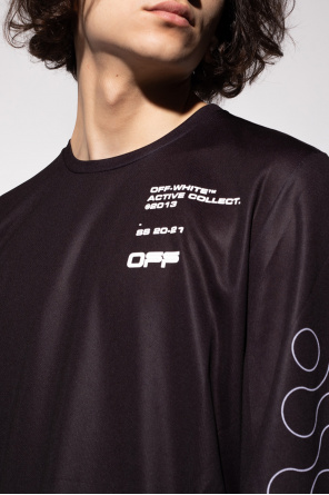 Off-White Training T-shirt Salah with logo