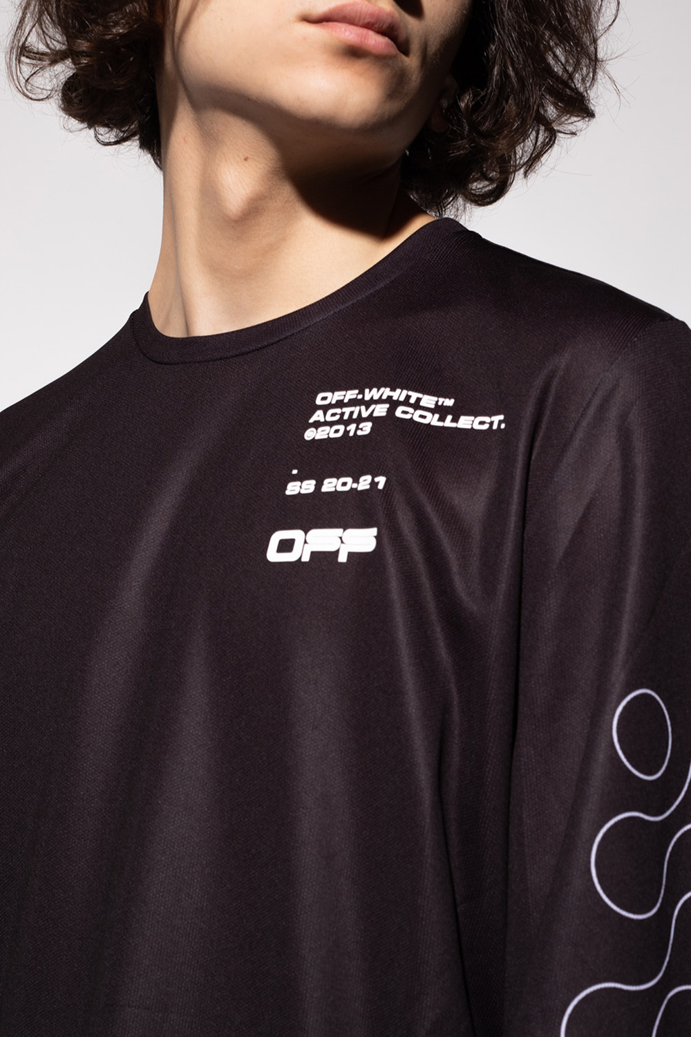 Off-White Training T-shirt with logo