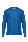 New Look East Village Marinblå sweatshirt med tryck