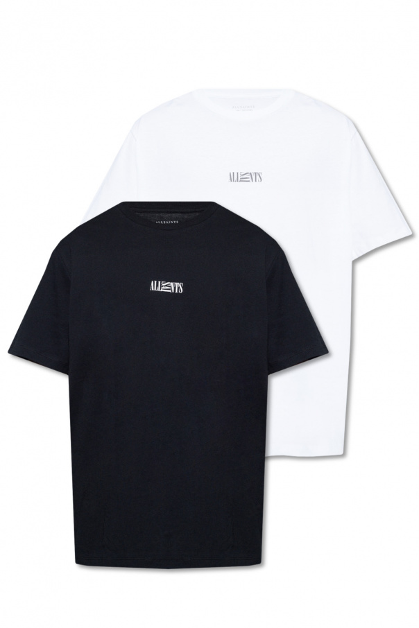 AllSaints ‘Opposition’ branded T-shirt two-pack