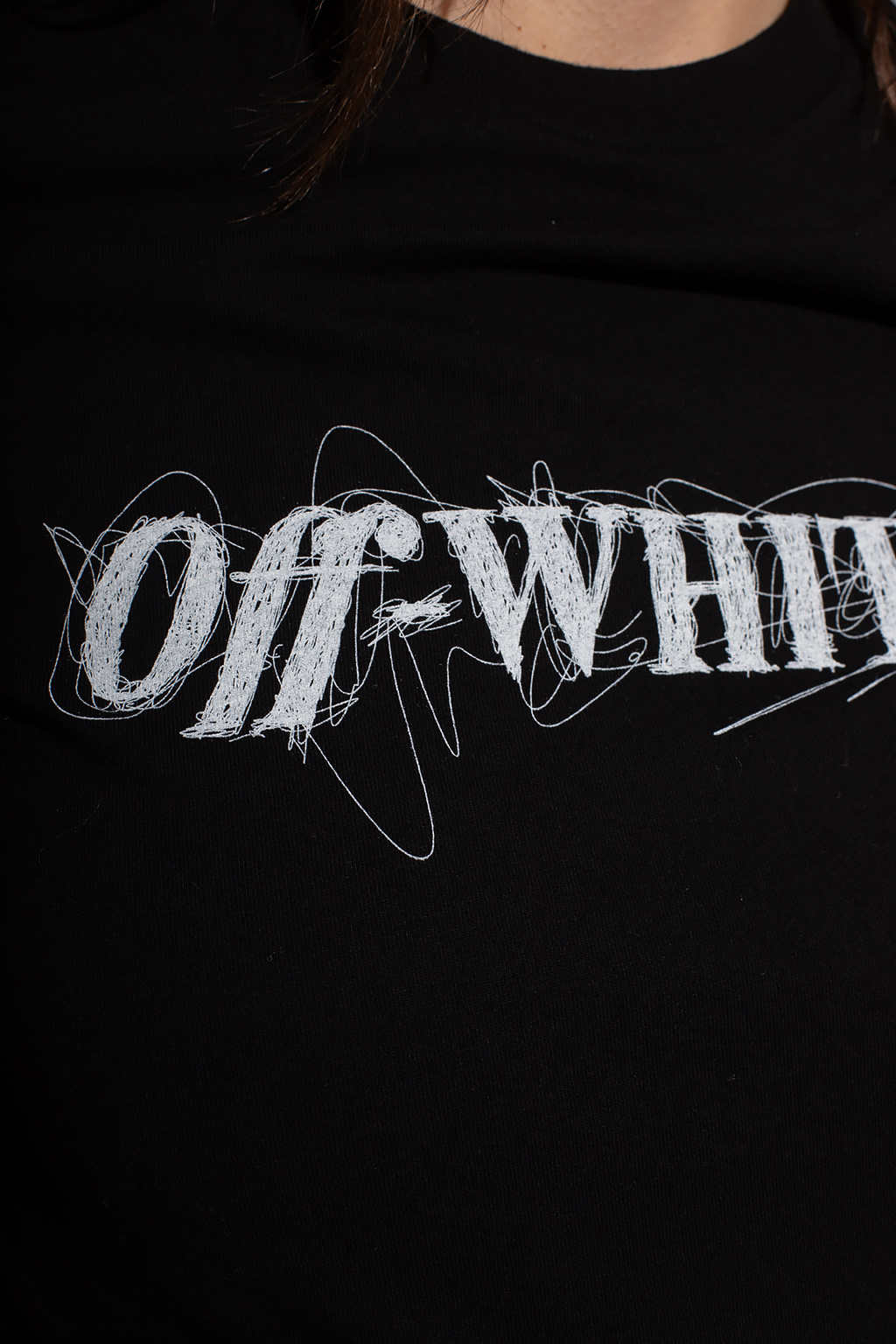 Off-White T-shirt with logo