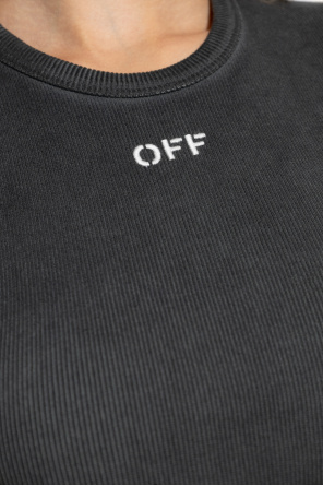 Off-White T-shirt with logo