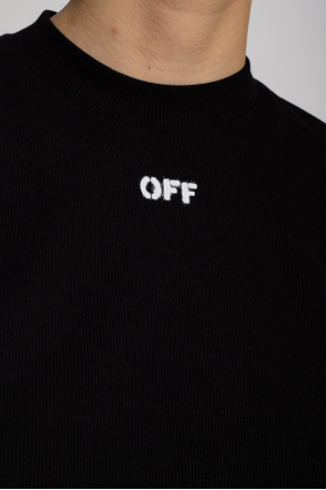 Off-White Cropped T-shirt