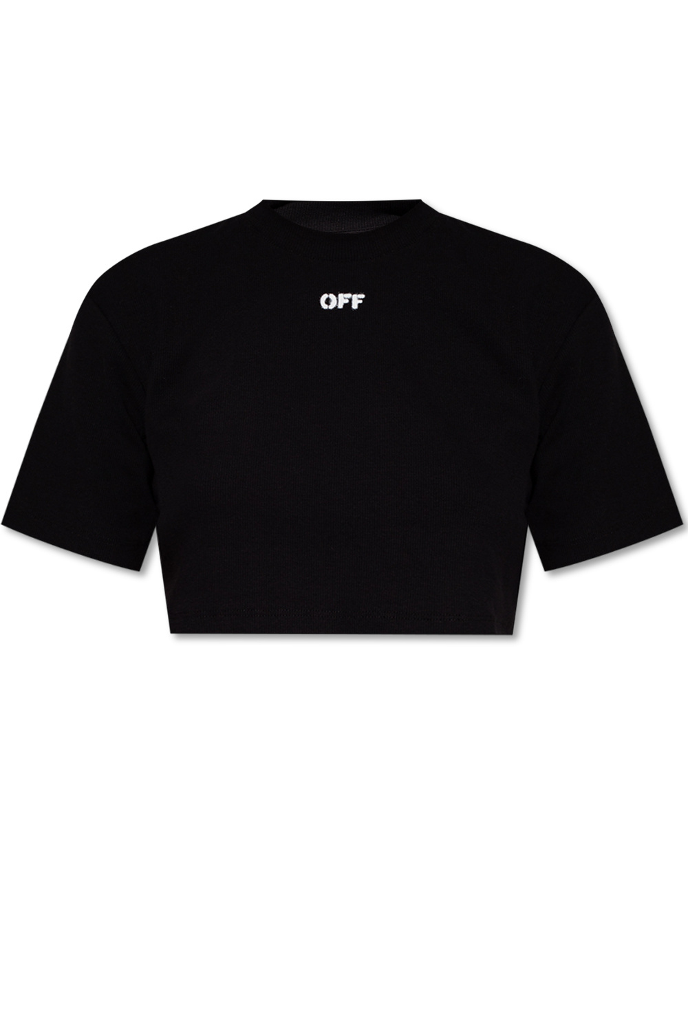 Off-White Cropped T-shirt