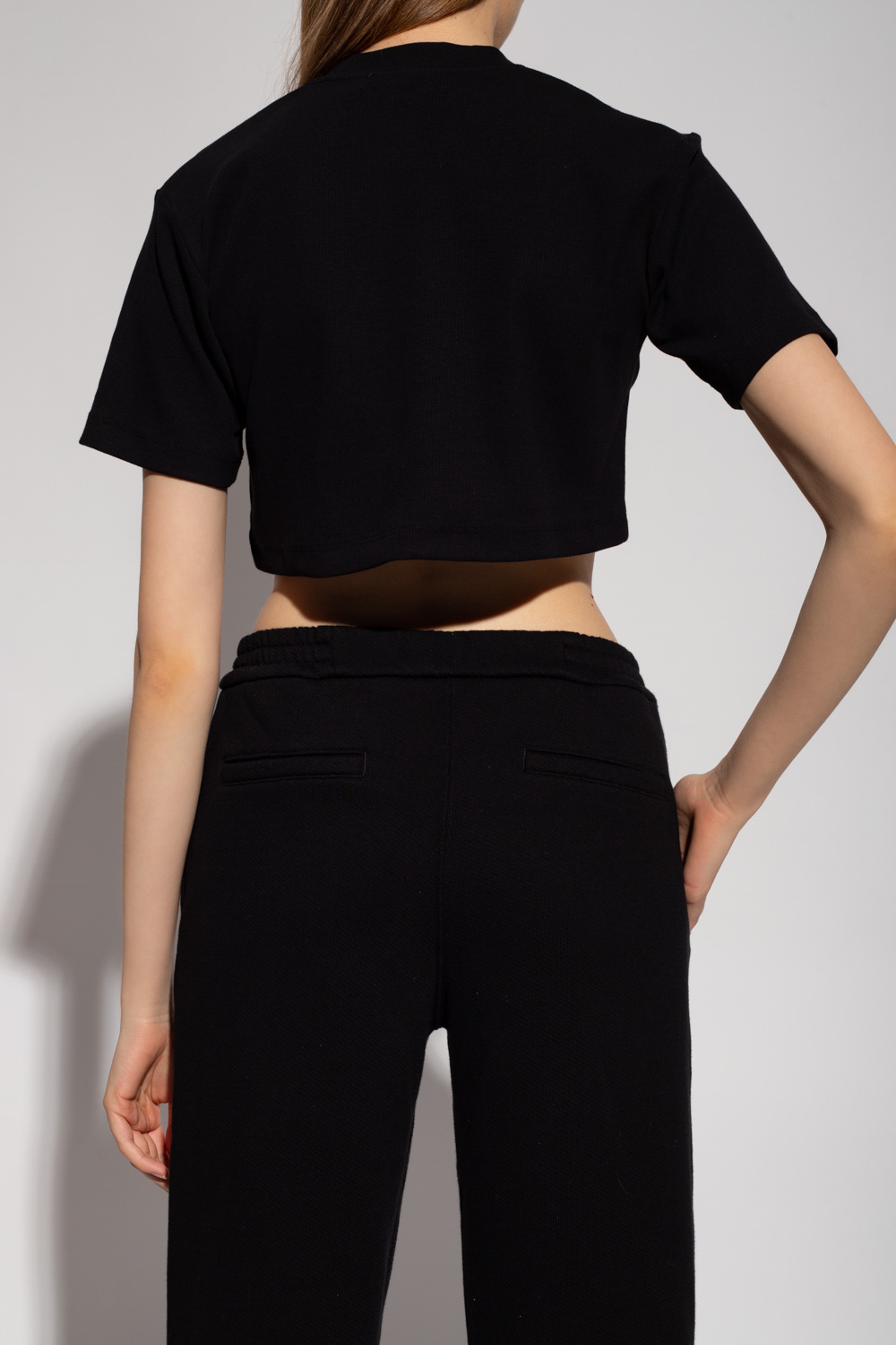 Off-White Cropped T-shirt