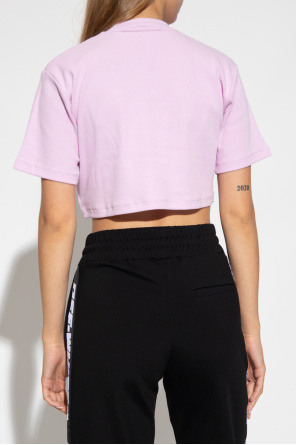 Off-White Ribbed crop top