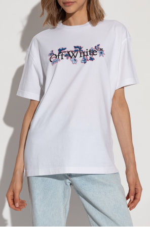 Off-White T-shirt with logo